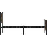  Metalni okvir kreveta bez madraca boja hrasta 90x190 cm | Eponuda.com