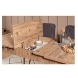 Hanah home trpezarijski set vina 0701 4 anthraciteatlantic