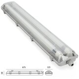  LED tehnička fluorescentna svetiljka T8 2xG13/9W/230V 4000K IP65 67,5 cm | Eponuda.com