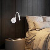  Brilagi - LED fleksibilna zidna lampa sa USB priključkom MAYA LED/3W/230V bela | Eponuda.com