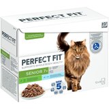 PerfectFIT Senior - Mješovito pakiranje: puretina i morska riba 24 x 85 g | shoptok.hr
