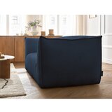 Bobochic Paris Temno modra sedežna garnitura iz tkanine bouclé 170 cm Giorgia – | Shoptok.si