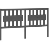  Uzglavlje za krevet sivo 155,5 x 4 x 100 cm od masivne borovine | Eponuda.ba