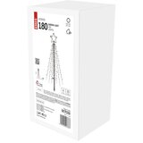 Emos LED božična jelka kovinska, 180 cm, zunanja in notranja, hladna bela, časovnik DCTC02 Cene