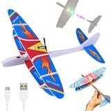  Aku. dvokrilni motorni led avion od stiropora 28cm usb | shoptok.hr