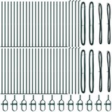  Stup za ogradu 52 pcs Siva 3,2 x 3,2 x 160 cm | shoptok.hr