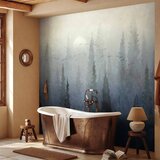 Foto tapeta - Flight Over the Forest - Second Variant 500x350 Vodootporna | shoptok.hr