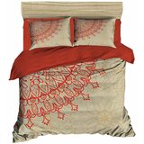  434 redgoldbeige double quilt cover set | ePonuda.com