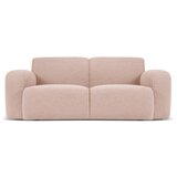 Micadoni Home Rožnata sedežna garnitura iz tkanine bouclé 170 cm Molino – Cene