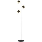 Wofi 3003-304S -LED prigušiva stojeća lampa TOULOUSE 3xLED/7W/230V crna/zlatna Cene