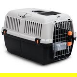 MP BERGAMO bracco Travel 1 Transporter za mačke sa metalnim vratima, Crno-sivi | ePonuda.com