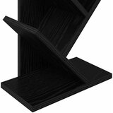  Polica za knjige u obliku drveta 6-etažna 30 x 18 x 100 cm | shoptok.hr