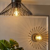  ONLI - Plafonsko svetlo DUCCIO 1xE27/22W/230V, prečnik 30 cm, crno | Eponuda.com