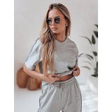 DStreet Komplet damski dresowy oversize SPORT LIKE szary | shoptok.hr