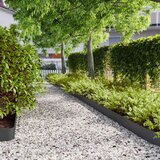 vidaXL Robniki za trato 10 kosov Črna 15x103 cm Hladno valjano jeklo | Shoptok.si