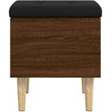  Klupa za pohranu boja hrasta 42x42x46 cm od konstruiranog drva | shoptok.hr