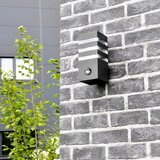  Spoljno zidno svetlo sa senzorom TEKSAS 1xE27/12W/230V IP44 antracit | Eponuda.com