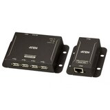 Nedis UCE3250 4-port USB 2.0 CAT5 Extender do 50 metrov KVM podaljšek črna, (20428580) | Shoptok.si