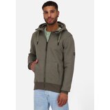 Alife and Kickin Jopa na zadrgo 'Trasher' rjava / pikčasto rjava / smaragd | Shoptok.si