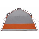 Instant šator otporan na vodu 4-osobni Siva i narančasta | shoptok.hr