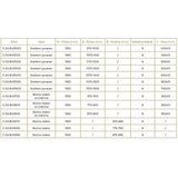 Copen tuš kabina atlas pro 120x90cm staklo 6mm mat crna | Eponuda.com