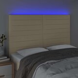 Uzglavlje krem 144x5x118/128 cm od tkanine | shoptok.hr