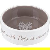Trixie keramička zdjelica Pet's Home - 300 ml, Ø 12 cm Cijene