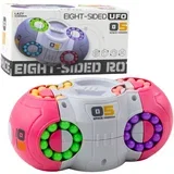 Game Puzzle Ufo Magic Rotating Capsule Pink
