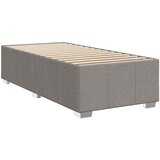  Boxspring krevet s madracem Sivosmeđa 100 x 200 cm Tkanina | shoptok.hr