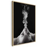  Slika - Smoke Cloud (1 Part) Vertical 60x90 U prirodnom drvenom okviru | shoptok.hr