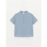 LC Waikiki Basic Collar Short Sleeved Basic Baby Boy Shirt cene
