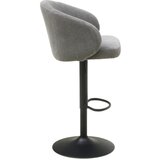 MID.YOU BARSKI STOL, siva, črna | Shoptok.si