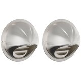 Pokrov ventilacije 2 pcs Srebrno 80 mm Nehrđajući čelik | Eponuda.ba
