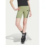Adidas Športne kratke hlače Future Icons 3-Stripes IY8109 Zelena Slim Fit