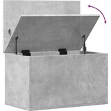  Kutija za pohranu boja betona 60 x 35 x 35 cm konstruirano drvo | shoptok.hr