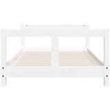  Okvir za dječji krevet bijeli 80 x 160 cm od masivne borovine | shoptok.hr