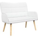  Kauč za dvoje Bijeli 115 x 61 x 87 cm tkanina | Eponuda.com