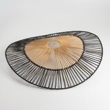  Brilagi - LED plafonski luster CERIA BOHO 1xE27/40W/230V prečnik 50 cm crna/smeđa/hrast | Eponuda.com
