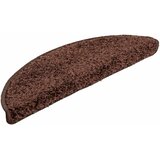  Prostirke za stepenice 30 kom 56x17x3 cm smeđe poluokrugle | shoptok.hr