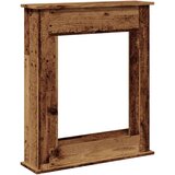 vidaXL Okvir za kamin starinski les 75x20x87,5 cm inženirski les | Shoptok.si