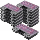 KADAX Organizator za delavnico, komplet 12 garažnih &amp;scaron;katel s 6 predali, (5000350116) Slike