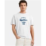 PepeJeans Majice s kratkimi rokavi PM5010405 JIMMY TEE Bela Cene