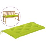 vidaXL Jastuk za vrtnu klupu jarko zeleni 100 x 50 x 7 cm od tkanine | shoptok.hr