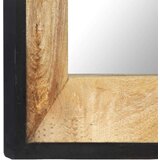 vidaXL Ogledalo 110x50 cm trden mangov les | Shoptok.si
