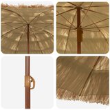  Suncobran za plažu Prirodna 160 x 160 x 196 cm | shoptok.hr