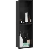  Ničica za tuš Crna 60 x 20 x 9,5 cm Nehrđajući čelik | Shoptok.si