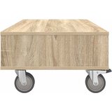  Stolić sa kotačima Sonoma hrast 90 x 50 x 30 cm | Eponuda.com