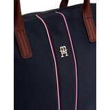 Tommy Hilfiger Nakupovalna torba 'POPETTE' mornarska / rjava | Shoptok.si