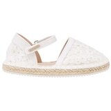 Mayoral Sandali & Odprti čevlji 43644 ALPARGATA Crudo Bela | Shoptok.si