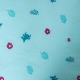 Jerry Fabrics Modra enojna bombažna otroška posteljnina 140x200 cm Lilo a Stitch "Hawaii" – | Shoptok.si